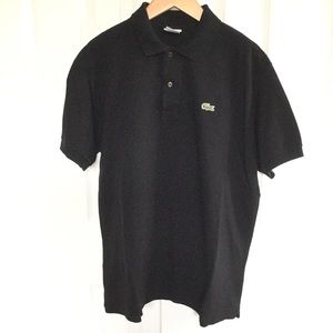 Men’s Lacoste Polo Black sz 5 (Large)